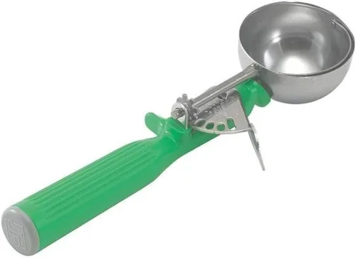 Vista 6 de Cuchara de helado Vollrath, acero inoxidable, tamaño 6, Negro
