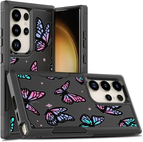 Vista 16 de Funda para teléfono Galaxy S20 FE 5G, funda de mariposa para Samsung Galaxy S20fe, funda resistente para Samsung S20 FE 5G/4G, funda protectora