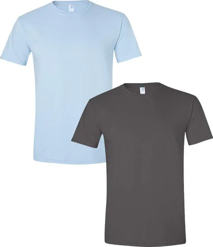 Vista 27 de Gildan Camiseta G500 para hombre Ceniza/baya