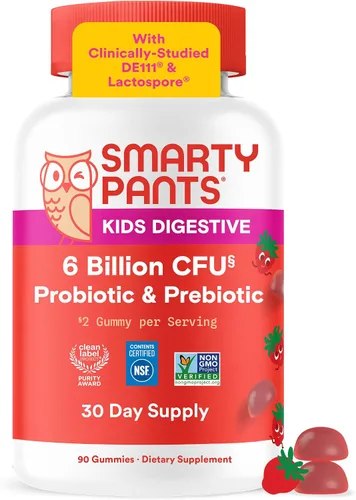 Vista 16 de Gomas probióticas SmartyPants para niños para la salud digestiva: suplemento de apoyo a la salud intestinal e inmunidad con 2 mil millones de CFU