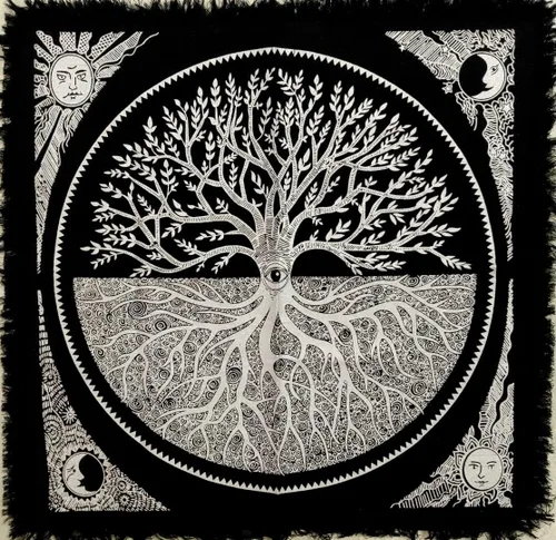Vista 14 de CRAFT KALA Tarot Altar - Mantel especial de adivinación para hombre, cueva, pegan, habitación, bar, decoración de pared para el hogar, Wiccano, tela