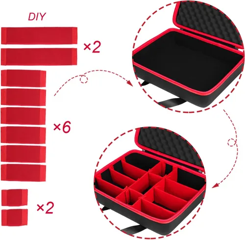 Vista 9 de Funda rígida para batería y cargador Milwaukee M18 de 18 V + herramienta de órbita 2626-20 M18 18V 18,000 OPM