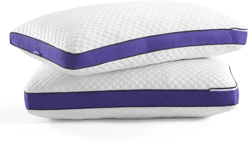 Vista 10 de BPC Almohada de espuma viscoelástica triturada tamaño Queen, almohada de cama refrescante para dormir, soporte firme y suave ajustable para personas