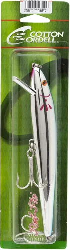 Vista 3 de Cotton Cordell Señuelo de pesca de lubina Crankbait de aleta roja
