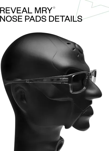 Vista 4 de Mryok Piezas de nariz de repuesto para gafas Oakley Airdrop OX8046 / OX8065 - Opciones Negro