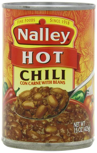 Vista 6 de Nalley Original Chili Con Carne con frijoles, latas de 14 onzas (paquete de 3 de 8)