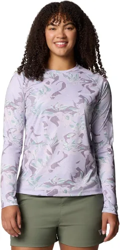 Vista 19 de Columbia womens Super Tidal Tee Long Sleeve Cypress Seamoss