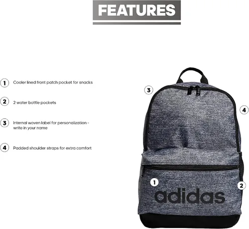 Vista 2 de adidas Classic 3S - Mochila talla única