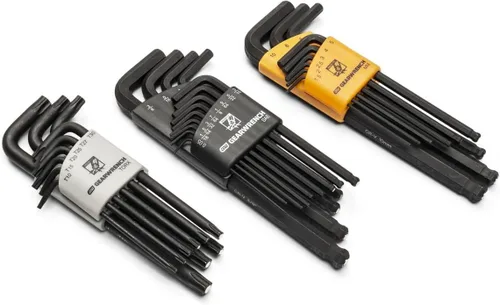 Vista 2 de GEARWRENCH Juego de llaves hexagonales Torx de brazo largo de 9 piezas - 83522