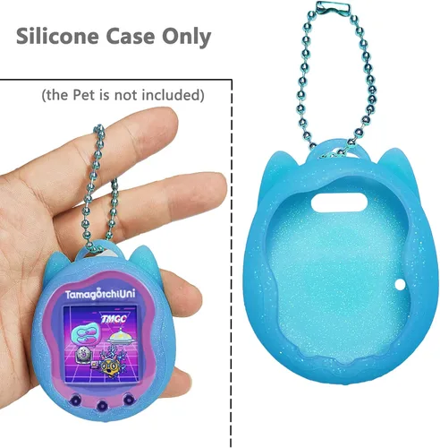 Vista 3 de JCHPINE Funda de silicona de repuesto para Tamagotchi Uni, protector de pantalla para accesorios para mascotas Tamagotchi Uni Band