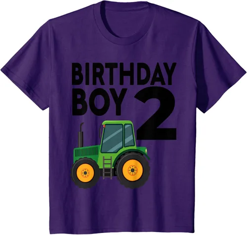 Vista 26 de Camiseta familiar para fiesta de 2 años de edad para niños, Blanco, Kids 2