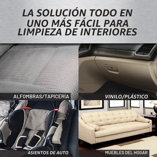 Vista 5 de Turtle Wax T440R2W OXY Interior 1 limpiador multiusos y removedor de manchas, 18 onzas (paquete de 2) con toalla de microfibra