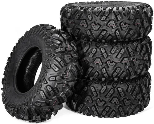 Vista 9 de FORERUNNER - Neumáticos ATV 25x8-12, todo terreno, 6PR 25x8x12, ATV, UTV, Trail Mud Sand Off-Road (paquete de 2, sin cámara) FORERUNNER 6PR