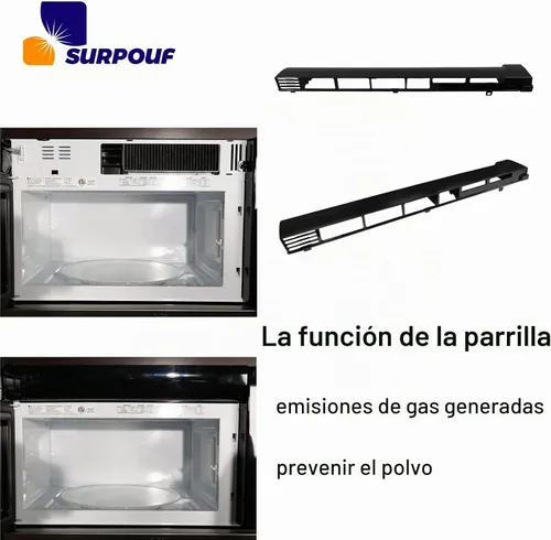 Vista 6 de Rejilla de ventilación de microondas MDX61912701 Compatible con LG Reemplazo 2119394,AP5202555,EAP3535252,PS3535252 Accesorio de ventilación