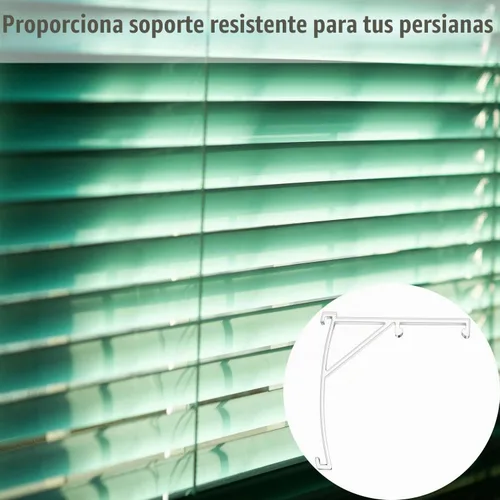 Vista 6 de Patelai 4 clips de cenefa verticales para persianas de 3.5 pulgadas