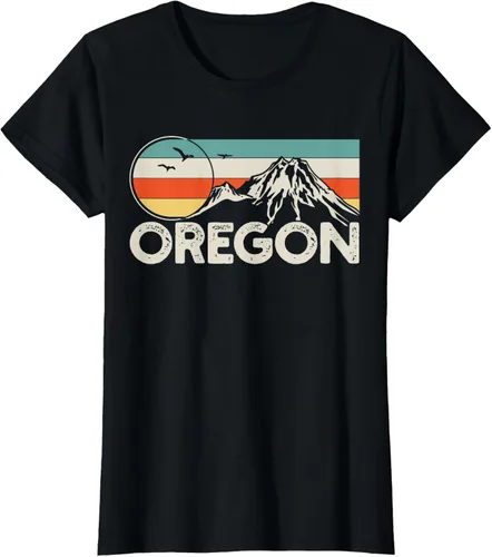 Vista 48 de Oregon - Camiseta, Negro, S