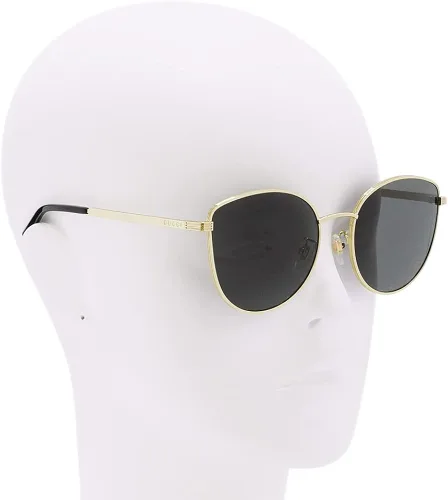 Vista 5 de Gucci Womens Light Metal Feminine Cat Eye Sunglasses