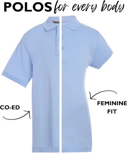 Vista 5 de Tommy Hilfiger Camisa de manga larga con cuello polo de piqué para niños