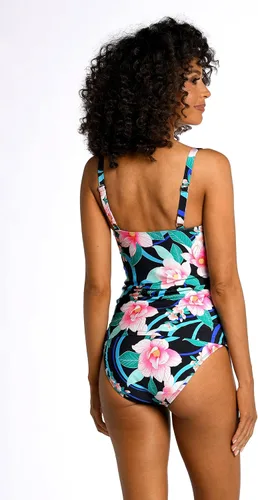 Vista 2 de Traje de baño tankini con tirantes de lencería