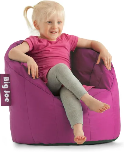 Vista 33 de Big Joe Milano - Silla de Puf con Cuero Montana Negro Vibe