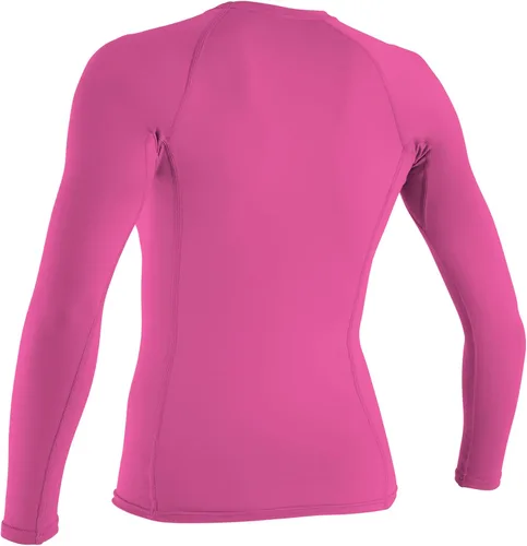 Vista 2 de O'Neill Sudadera de compresión con protección UV manga larga para mujer Rosado fox