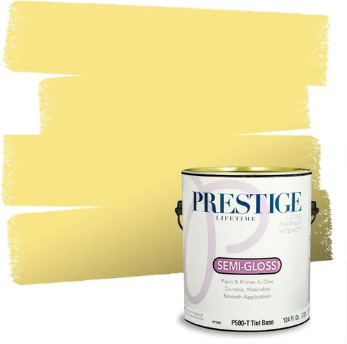 Vista 160 de PRESTIGE Pinturas de pintura exterior e imprimación en uno, 1 galón, plano, combinación comparable de Benjamin Moore* Pila de heno