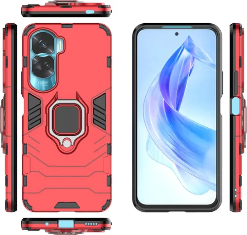 Vista 7 de Funda compatible con Realme 11 5G, carcasa de soporte compatible con Realme 11 5G RMX3751, funda negra