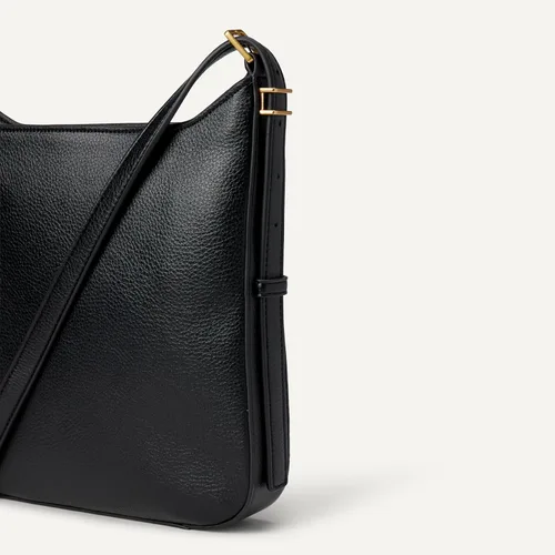 Vista 5 de Tienda Essentials Bolso bandolera delgado de piel sintética para mujer