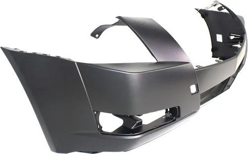 Vista 4 de Evan Fischer Cubierta de parachoques delantero compatible con Cadillac CTS 2008-2014 de 4 puertas, Sedán, para modelos con faros halógenos