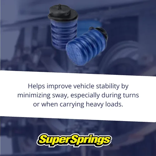 Vista 6 de SuperSprings SSR-108-40 SumoSprings Trasero para Ford F-150, Azul
