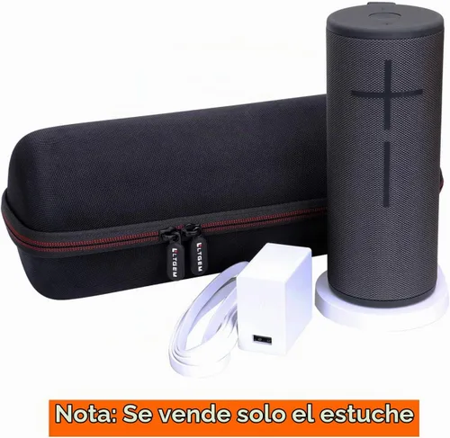 Vista 5 de Funda para altavoz Bluetooth Ultimate Ears Boom 4/3 y cargador Dock Negro