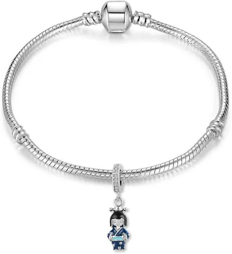 Vista 3 de QeenseKc Abalorio de Harry Potter Hermione japonés para pulsera Pandora