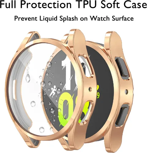 Vista 3 de Paquete de 12 unidades de protector de pantalla YUVIKE compatible con Samsung Galaxy Watch 5 de 40 mm (SM-R900) y Galaxy Watch 4 de 40 mm (SM-R860)