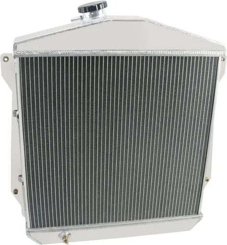 Vista 6 de Radiador de aluminio de 4 filas para Chevy Fleetmaster Stylemaster Coupe Sedan 1943-1948