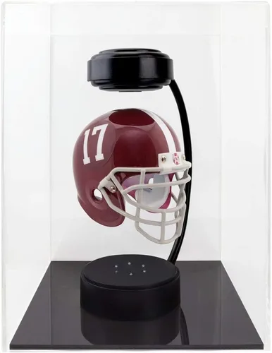 Vista 2 de NCAA - Casco de fútbol levantador coleccionable con soporte electromagnético