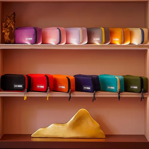 Vista 6 de ECHSRT Estuche grande para lápices, estético, portátil, con cremallera, bolsillo oculto, bolsa especial para hombres, mujeres y adultos, organizador