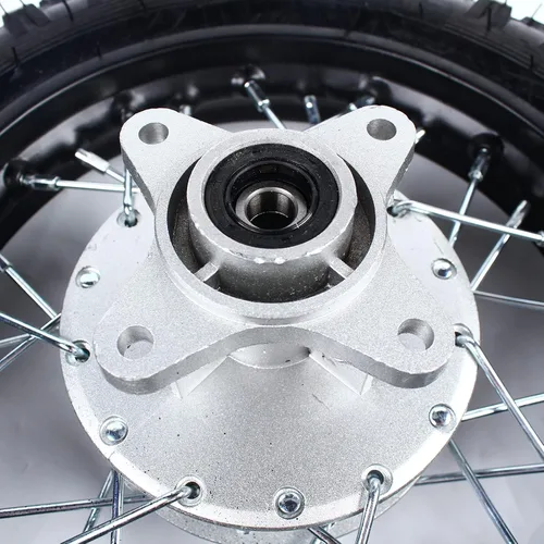 Vista 9 de Llanta Trasera de 2.50-10'' para Moto de Cross/Pit Bike, Llanta para Moto de Cross/Pit Bike de 110cc 90cc 70cc 50cc SUNL JOWAY Coo-lster PW50 TTR50