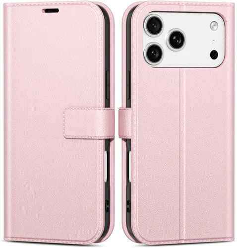 Vista 78 de oakxco Funda tipo cartera para iPhone SE 2022/2020/8/7 con soporte para tarjeta de crédito, funda magnética RFID delgada tipo libro con tapa