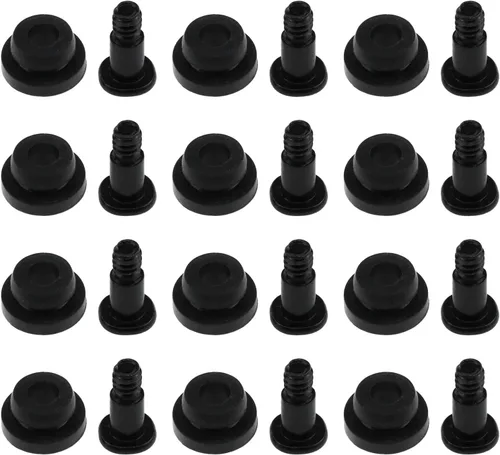 Vista 6 de Lovelysp - Kit de tornillos para unidad de disco duro, accesorios de montaje de arandela de goma que absorbe los golpes para HDD/SSD de 2.5