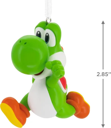 Vista 4 de Hallmark Nintendo Super Mario Yoshi - Adorno navideño