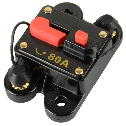 Vista 9 de Interruptor de circuito de 20 amperios de reinicio manual, impermeable, inversor en línea, para coche, motores de arrastre marino, barco, ATV