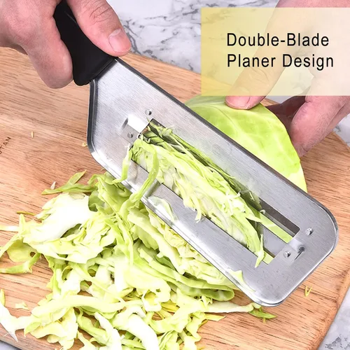 Vista 4 de Trituradora de repollo, picadora de verduras de repollo, pelador de lechuga, trituradora de mano para cocina