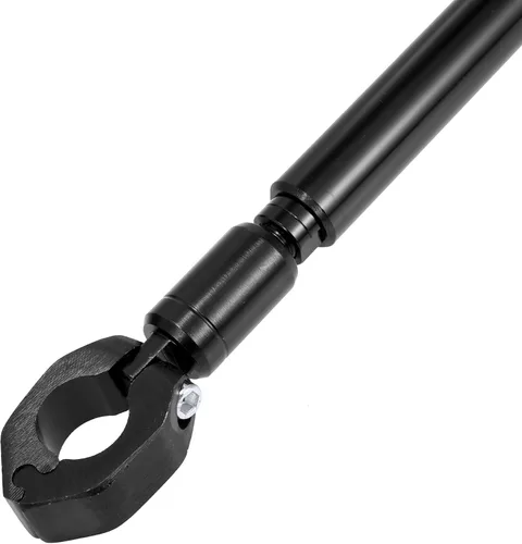 Vista 7 de Motoforti 1 Unidades universal 0.866 in aleación de aluminio negro motocicleta equilibrio barra transversal manillar moto reforzar palanca accesorios
