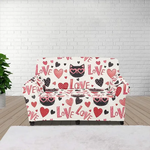 Vista 8 de ZOUTAIRONG Fundas elásticas para sofá con estampado de ramas de camuflaje 3D para sofá, funda para muebles de un solo cojín, decoración del hogar u