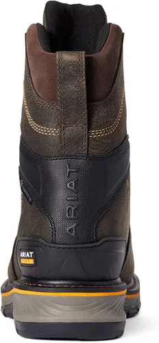 Vista 2 de ARIAT Suéter de tocón para hombre de 8 pulgadas, CSA Glacier Grip impermeable, 21.16oz, punta compuesta, botas de trabajo occidentales