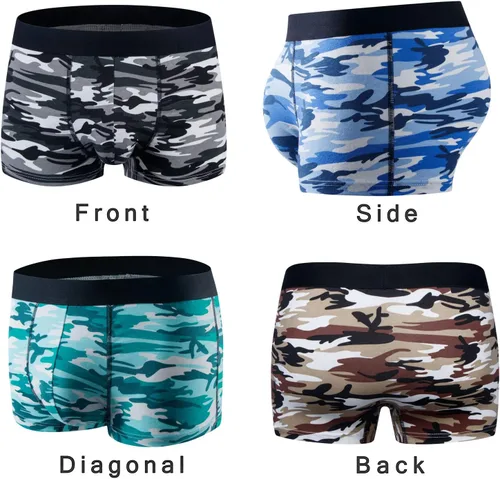 Vista 3 de Aserlin - Calzoncillos para hombre (5 unidades, algodón, sin recorrer)