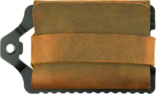 Vista 3 de Trayvax Billetera Element, talla única , marrón, negro (Tobacco Brown Black Edition)