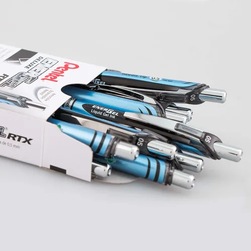 Vista 2 de Pentel EnerGel Deluxe RTX - Bolígrafo de gel líquido retráctil
