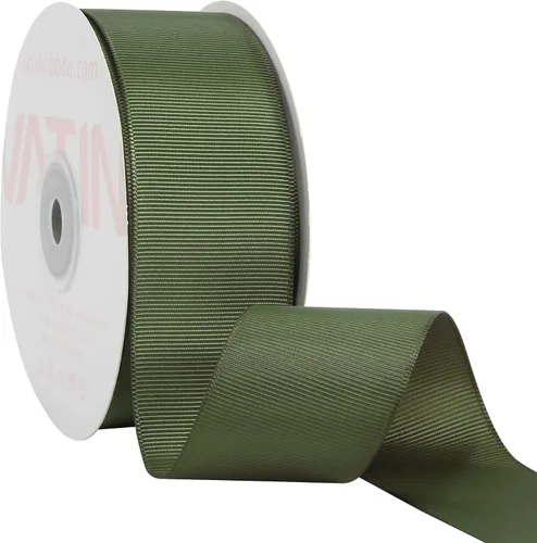 Vista 18 de VATIN Cinta de Grogrén Negra, 1-1/2" x 50 Yardas Continuas, Cinta de Grogrén de Poliéster Negra, Usar para Lazos de Bricolaje, Accesorios