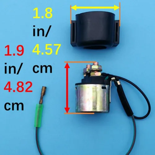 Vista 2 de Relé solenoide de arranque para Yamaha V-Max Virago VStar Venture Maxim FJ FZ FZR TDM XJ 250 400 600 700 750 850 1000 1100 1200 1300 FJ1200 FZR600R